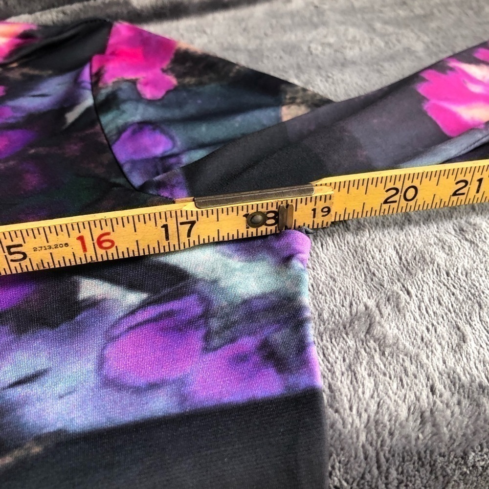 GIRLS on film Bohemian abstract design long sleeve dress stretchy soft & silky - Picture 11 of 12